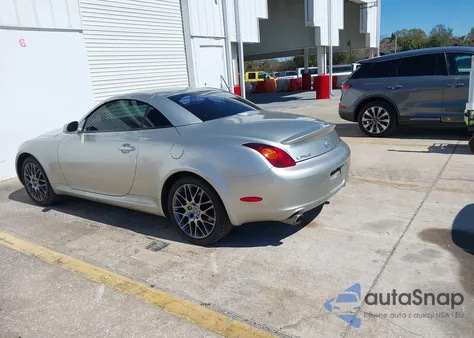 2002 Lexus Sc 430 z USA, uszkodzony, nr VIN JTHFN48Y520017035